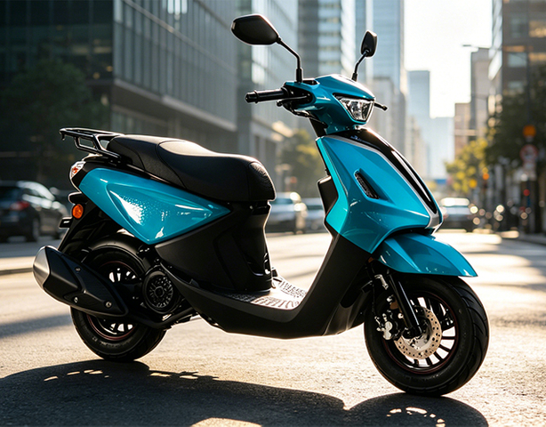 KYD150T-B 150cc 轻型城市踏板车带后托架