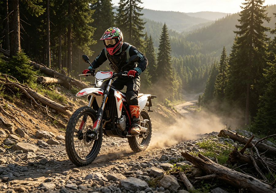 为什么 Mondial SMX300 Enduro 专为严肃的林道和双运动骑手打造